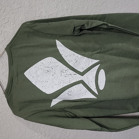 Lootwear exclusive Iron-Blooded Orphans forest green sweatshirt size medium - Picture 5 of 5